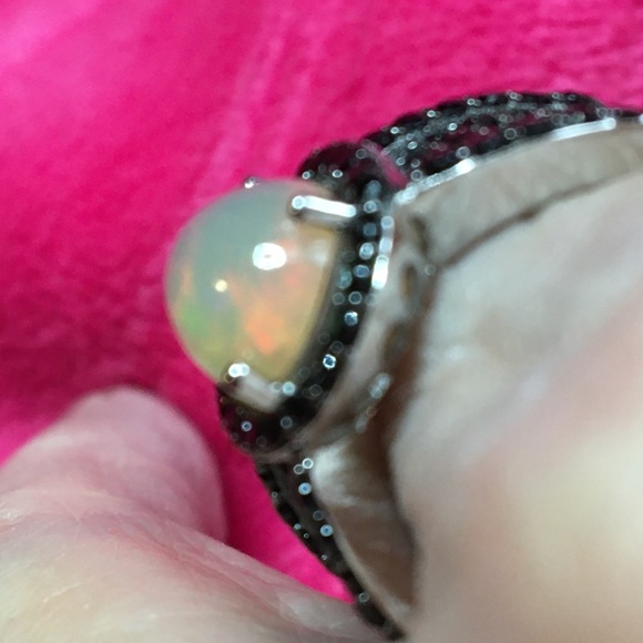 Opal & Spinel sz 7 - Picture 6 of 12